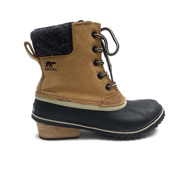 NWT SOREL Slimpack II Lace Duck Women’s Snow Boots Size US 7.5 - Picture 4 of 14